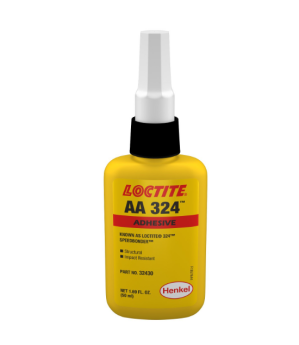 Henkel Loctite® 324 Adhesive 32430 Yellow, 50 mL bottle